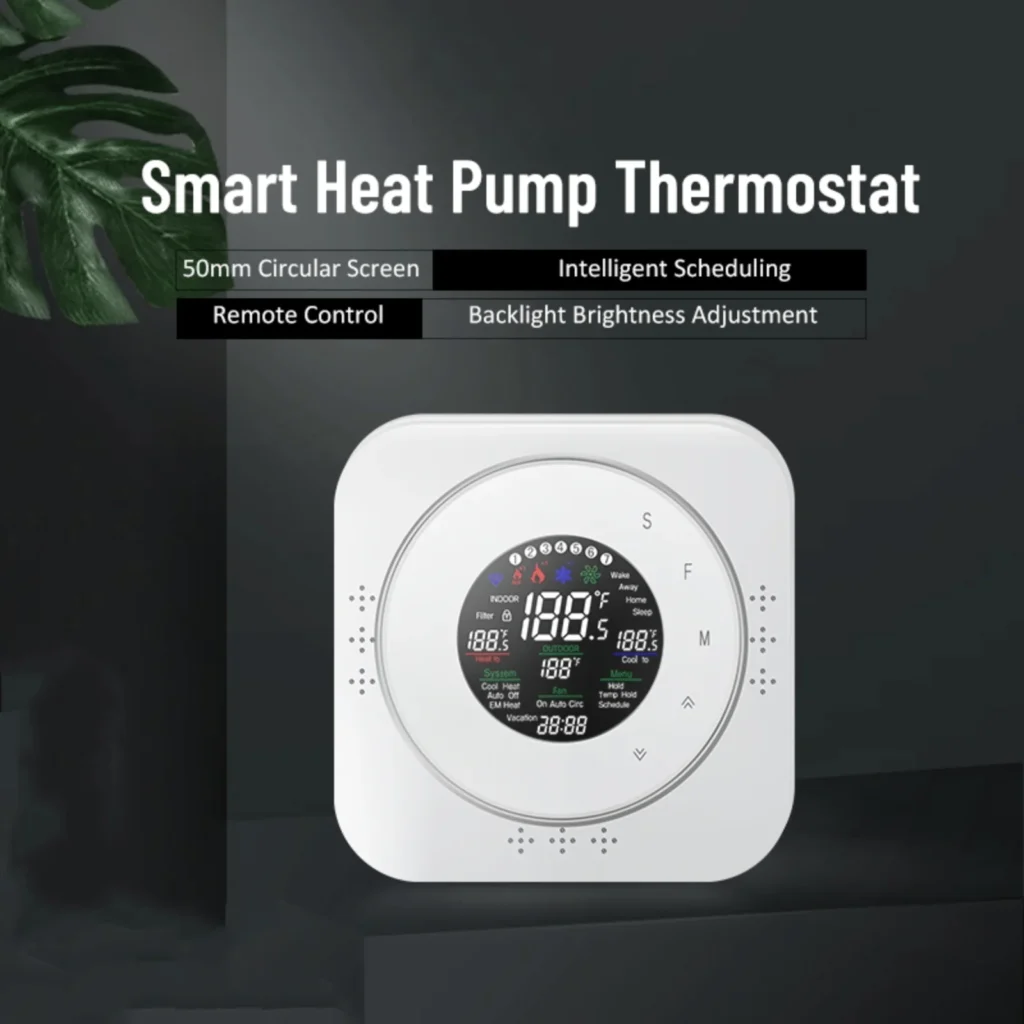 7 Types Thermostats of Home and how Smart Thermostats work 9 Smart Thermostat heat pump
