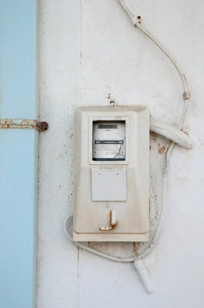 Mastering Your Electricity Bill: Unveiling the Secrets to Battling Vampire Energy Drain 1 Off white electric meter -