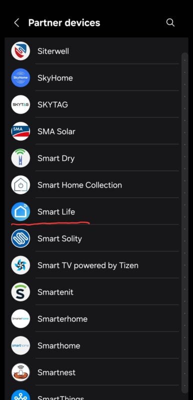 How to Connect a Smart Baseboard Thermostat under SmartThings via SmartLife 2 Screenshot 20250228 003946 SmartThings -