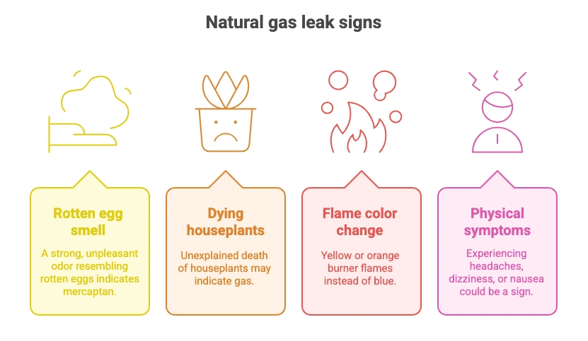 Home Natural Gas Detector: How to Detect a Gas Leak Before It Becomes Dangerous 2 How to Recognize a Gas Leak %E2%80%93 Visual Signs You Shouldnt Ignore -